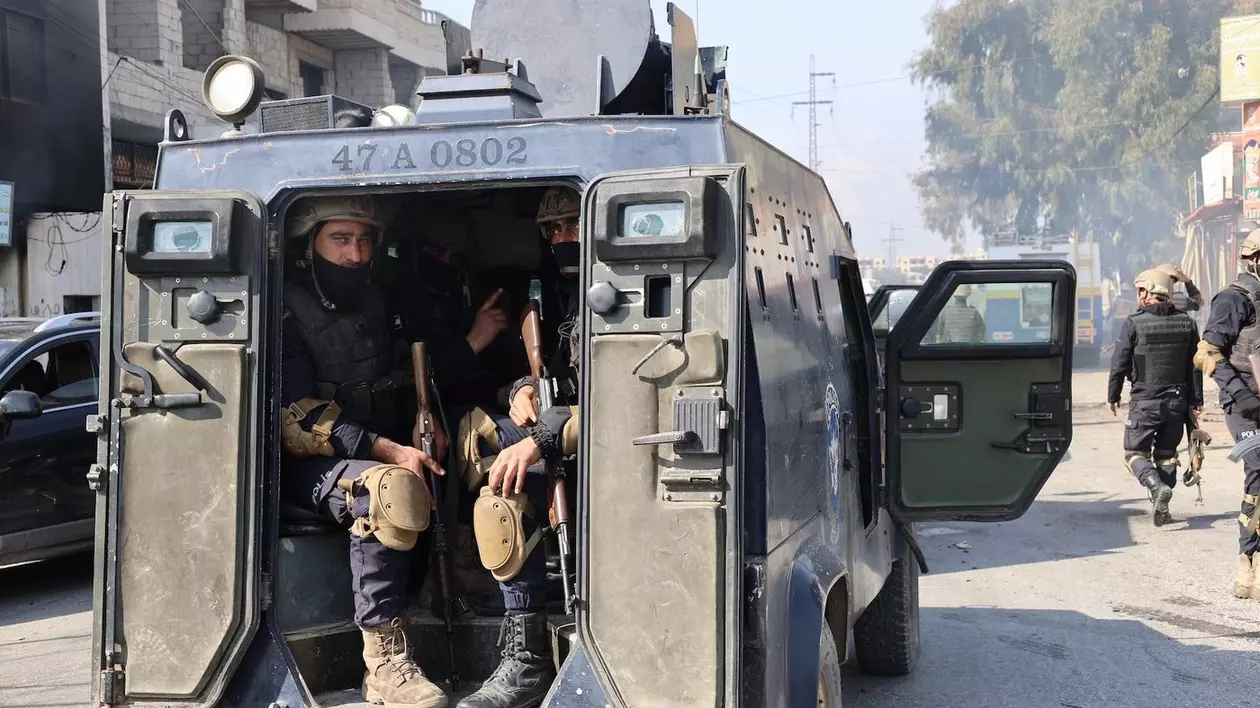Forțe siriene de securitate în provincia Latakia Foto: Profimedia