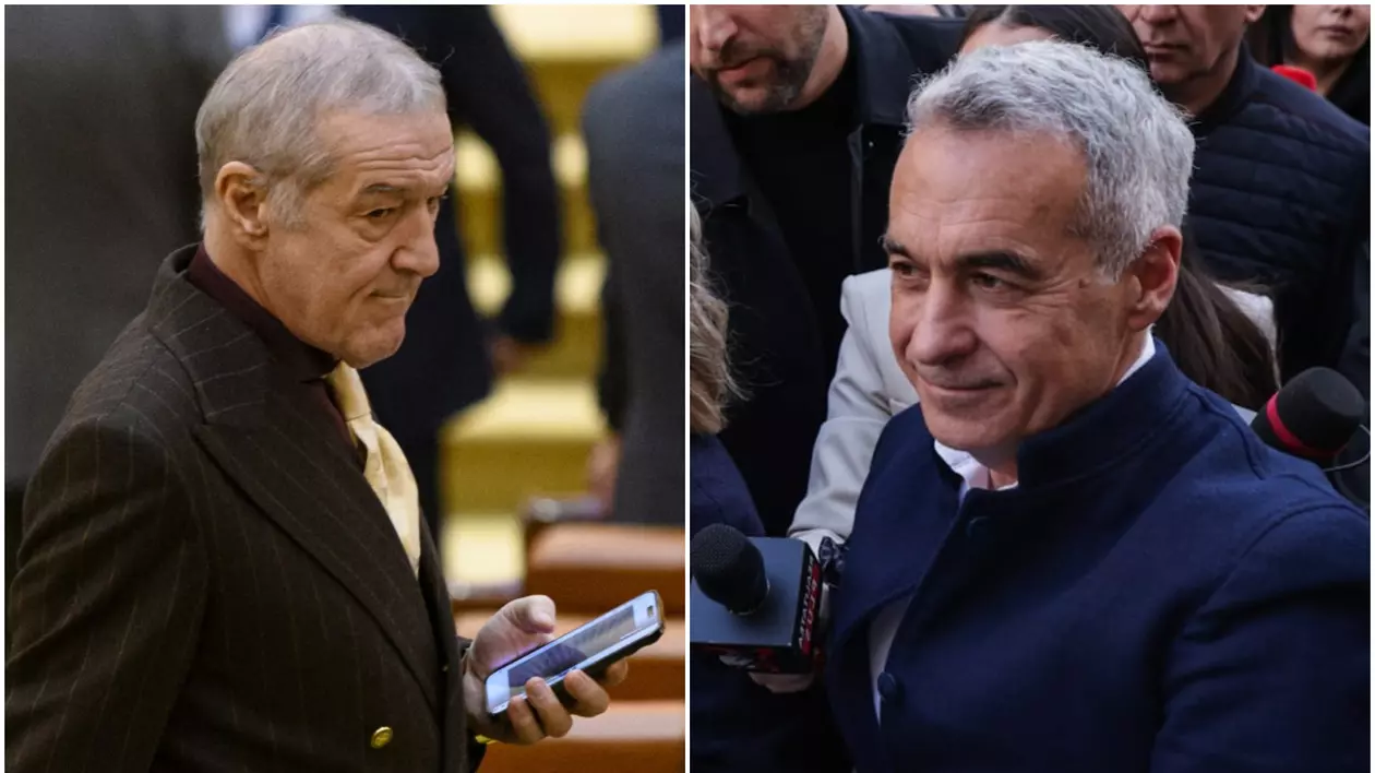 Gigi Becali și Călin Georgescu