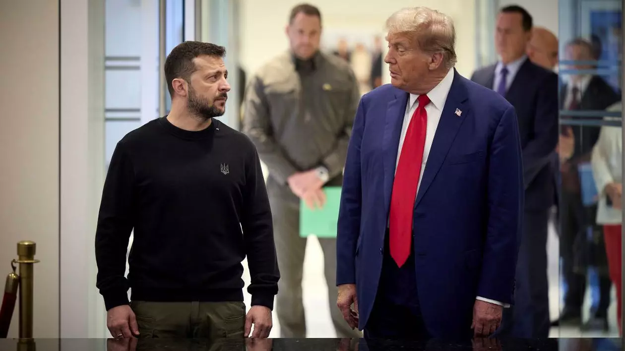19 februarie 2025: Președintele Ucrainei, Volodomir Zelenski, și liderul de la Washtington, Donald trump, față în față