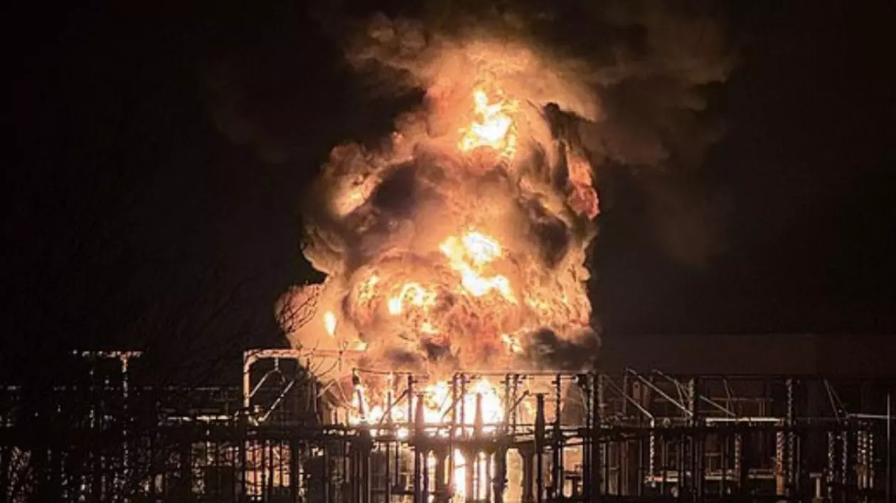 Incendiu Heathrow, Foto: PheonixCNE News/ X