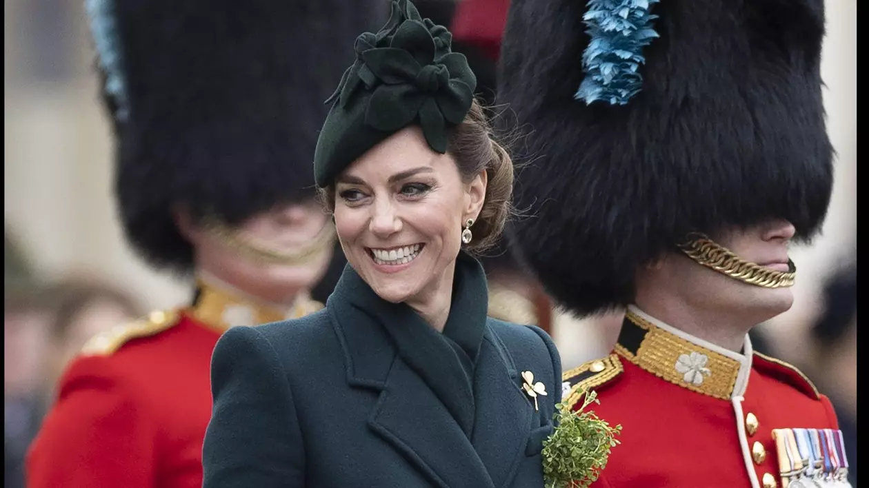 Kate Middleton de St. Patrick`s day