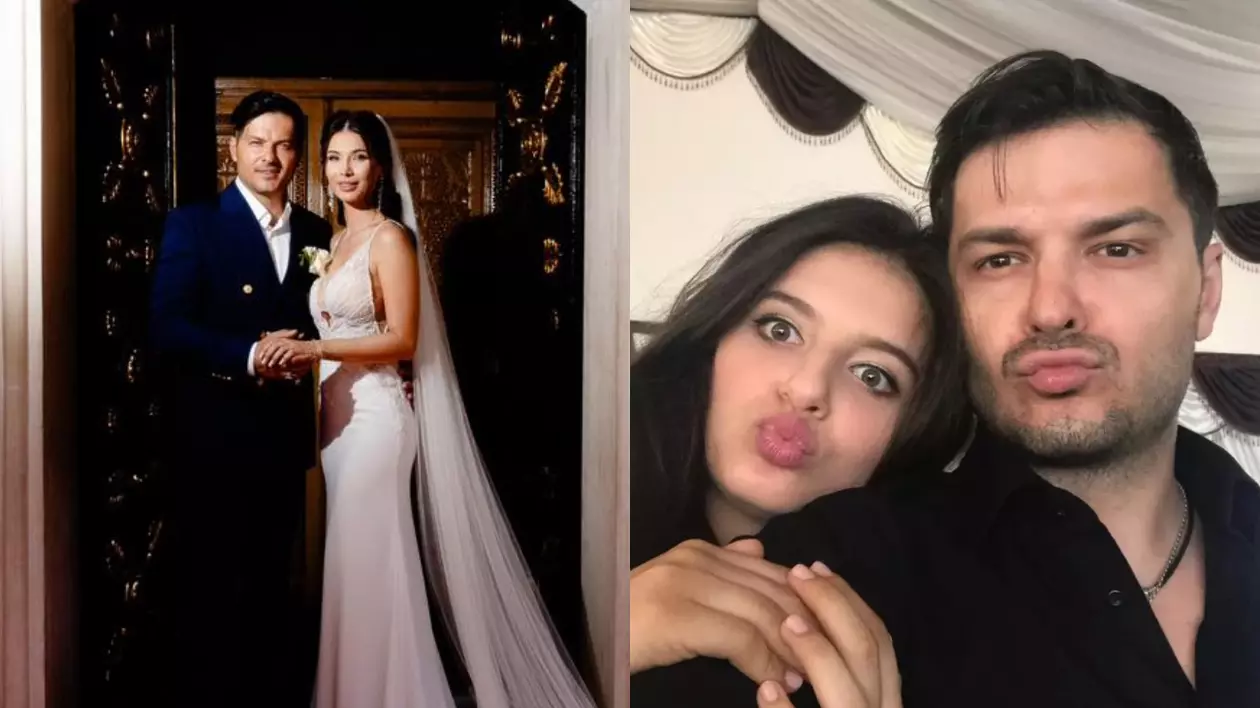 Liviu Vârciu, fiica lui Carmina și soția Anda Călin