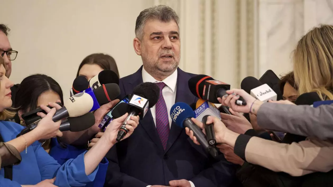 Premierul Marcel Ciolacu raspunde intrebarilor jurnaliștilor