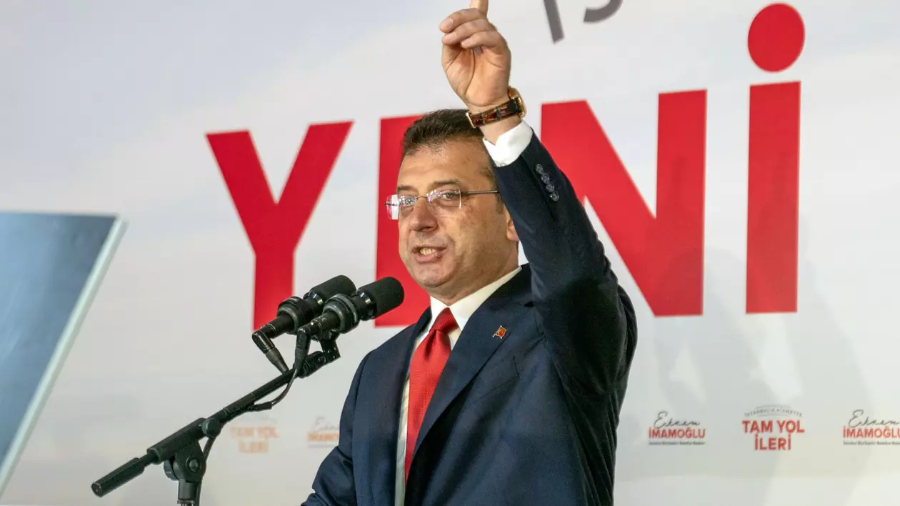 Primarul Istanbulului, Ekrem Imamoglu Foto: Hepta