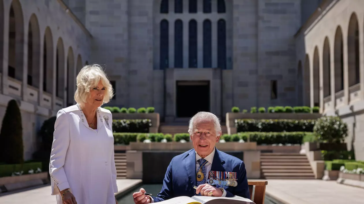 Regele Charles și soția lui, Camilla