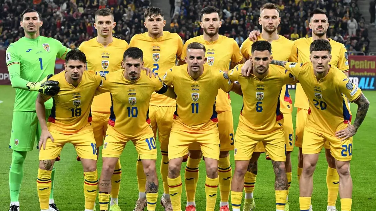 Echipa de start în meciul cu Bosnia.
