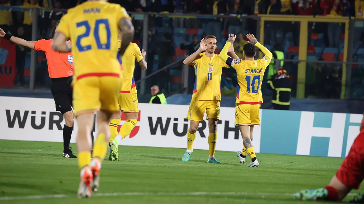 Victorie la scor a naționalei de fotbal, prima poziție în audiențe și pentru Prima TV