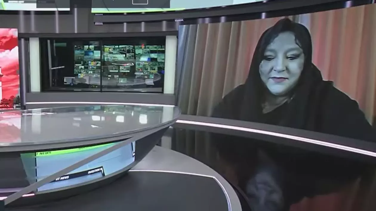 Șoșoacă în doliu la Russia Today