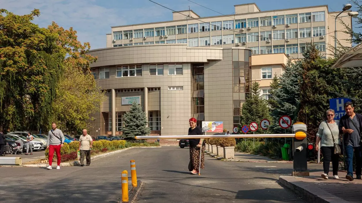 Spitalul Militar din București, locul unde a murit militarul împușcat în cap la Târgu Jiu