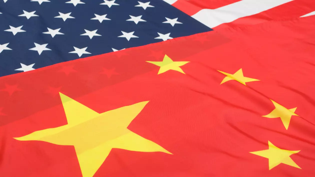 Steagurile Statelor Unite ale Americii și Chinei. Imagine cu caracter ilustrativ Foto: Profimedia