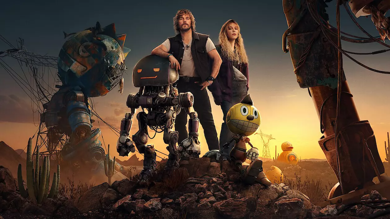 Poster pentru filmul The Electric State, realizat de Netflix.