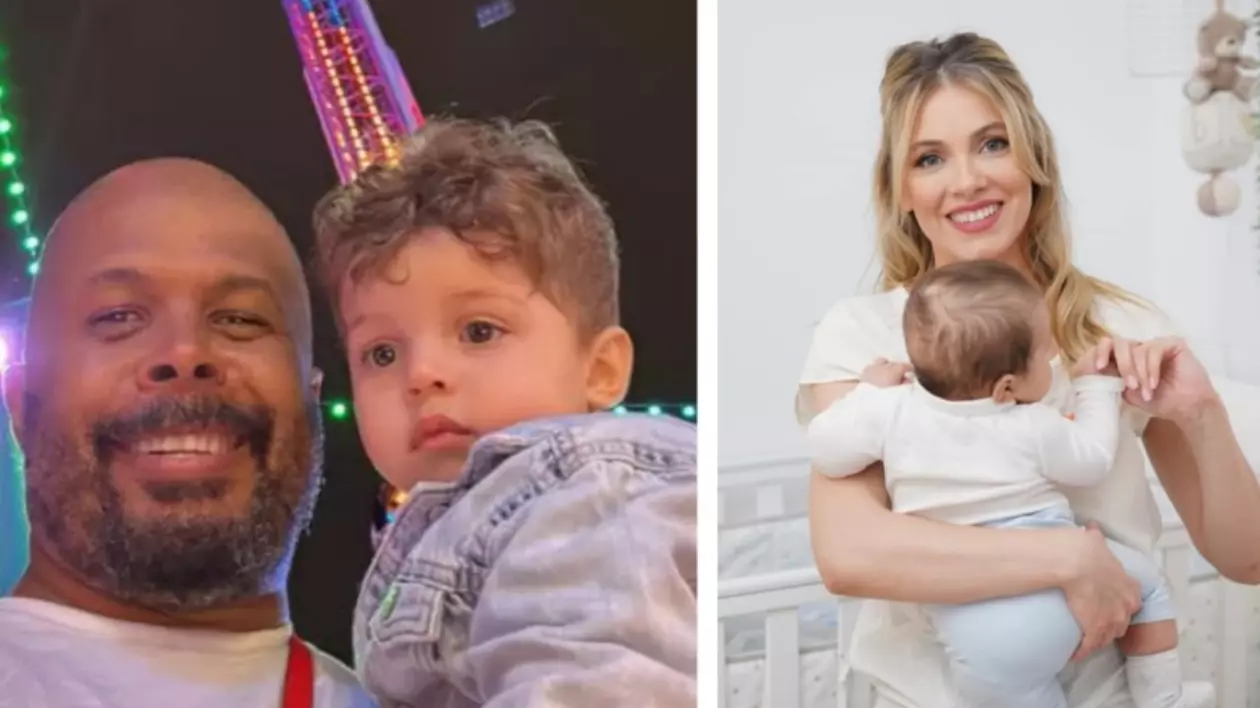 Cabral, băiețelul Tiago și Andreea Ibacka