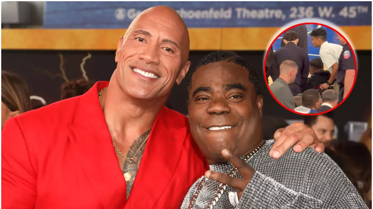 Actorul Tracy Morgan a fost scos în scaun cu rotile din sala de baschet