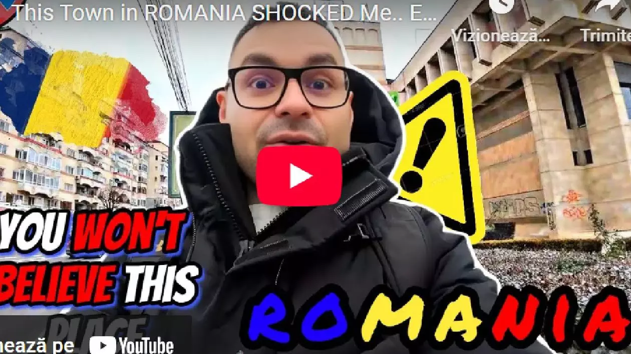 un vlogger italian impresionat de un oras din romania
