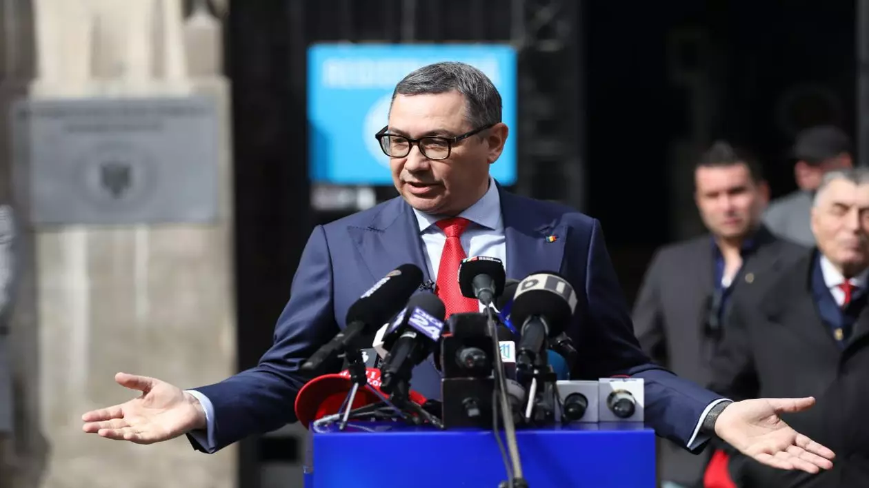 Victor Ponta candidează la alegerile prezidențiale 2025