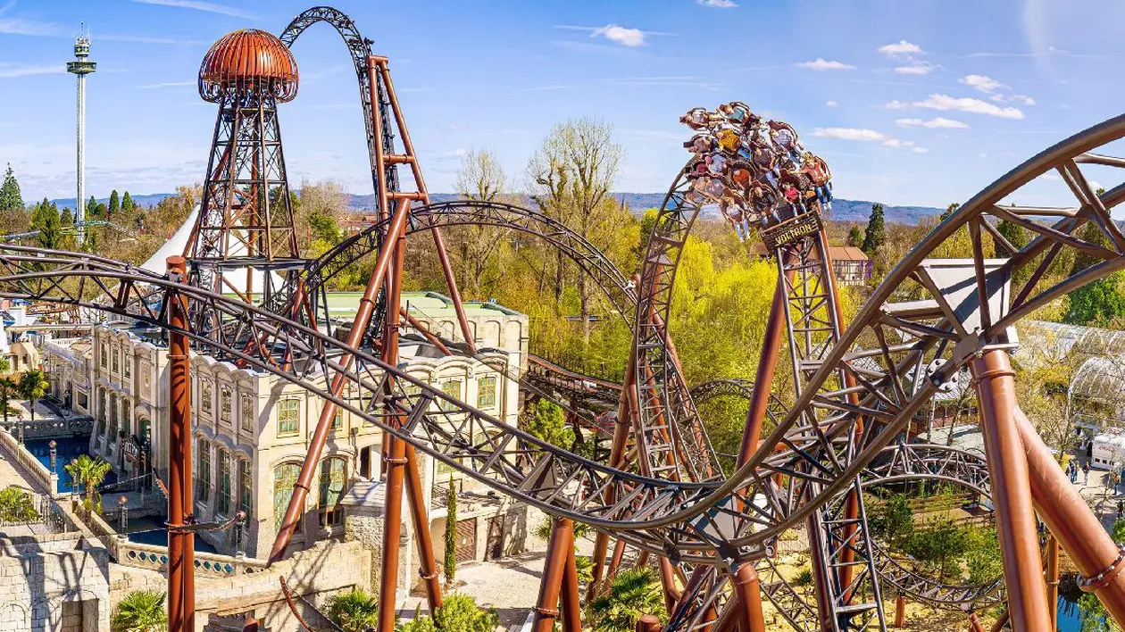 Europa-Park, noul Voltron Nevera powered by Rimac Multi Launch Coaster în zona tematică croată
