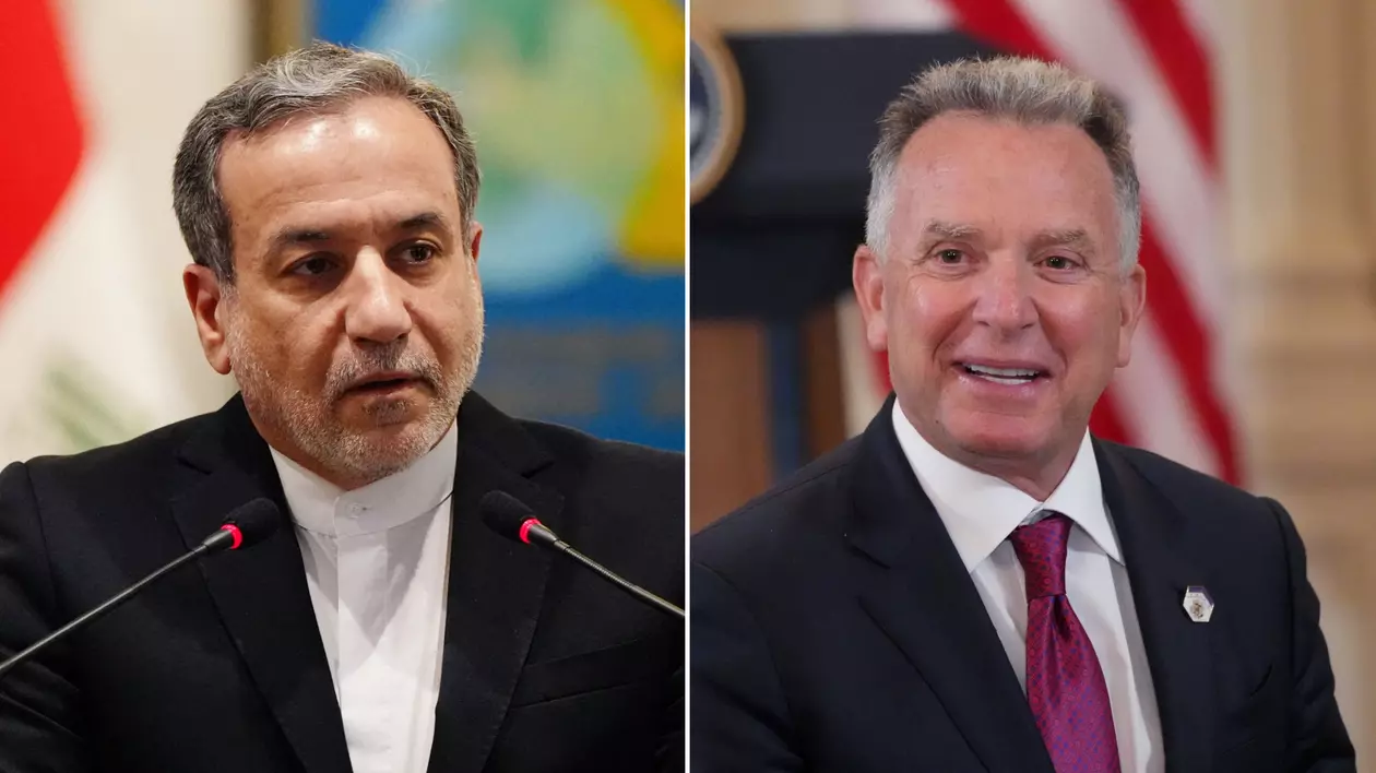 Abbas Araghchi si Steve Witkoff, foto Hepta