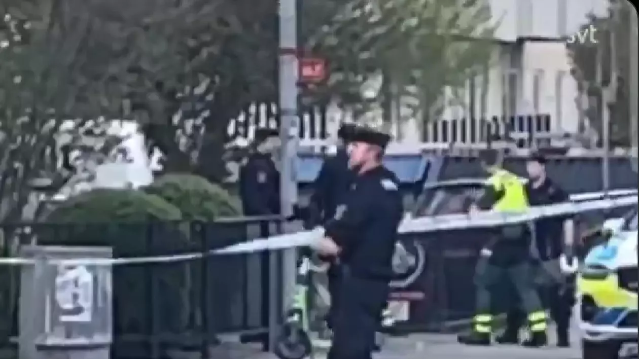 Atac armat la Uppsala. Poliția, mobilizată la fața locului Captură SVT