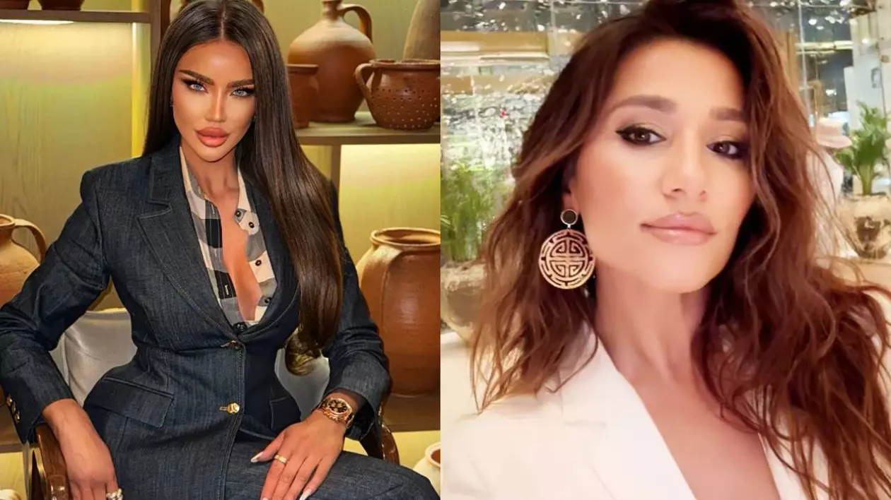 Colaj foto cu Bianca Drăgușanu, în stânga, și Claudia Pătrășcanu, în partea dreaptă
