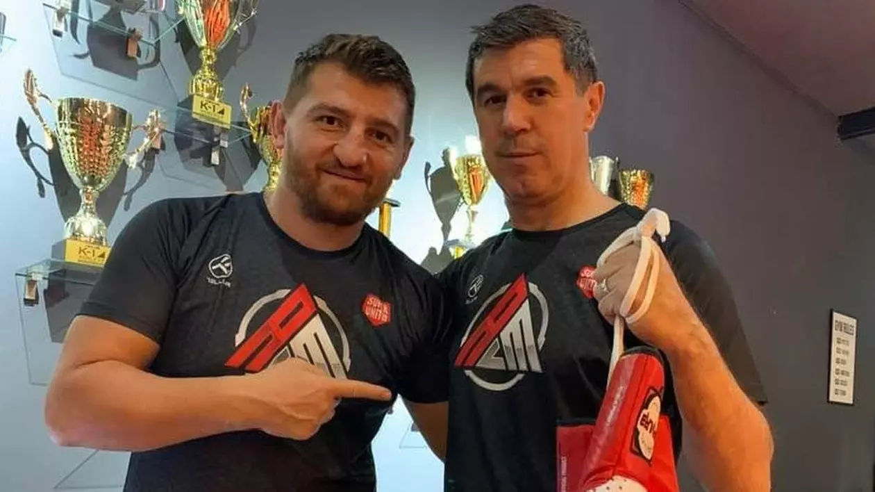 Cătălin Moroșanu, alături de Mihai Leu