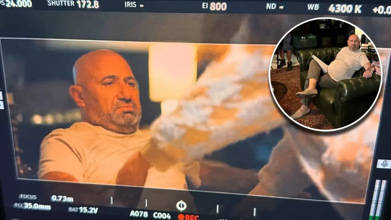 Cătălin Scărlătescu joacă în filmul „Marea Pescuială”