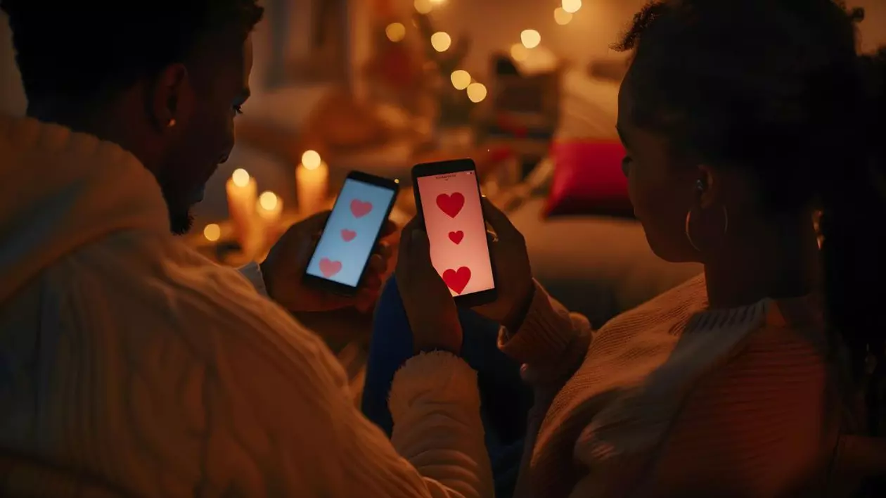tineri care stau pe telefon pe aplicații de dating