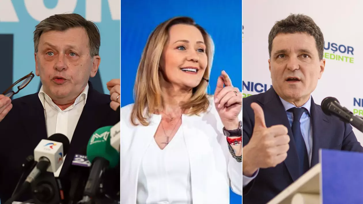 Colaj candidati prezindentiale 2025, Crin Antonescu, Elena Lasconi, NIcusor Dan