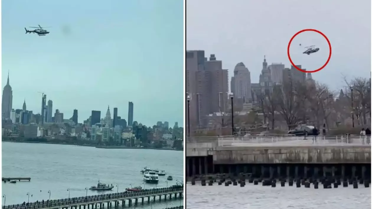 Familia șefului Siemens Spania a murit în accidentul de elicopter. 6 morți, după ce aparatul de zbor a picat în râul Hudson din New York, 10 aprilie 2025