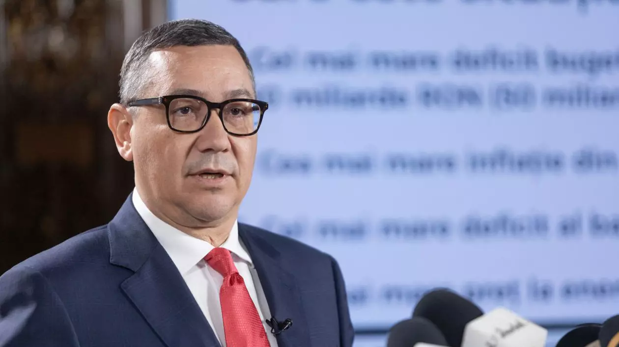 Candidatul independent Victor Ponta.
