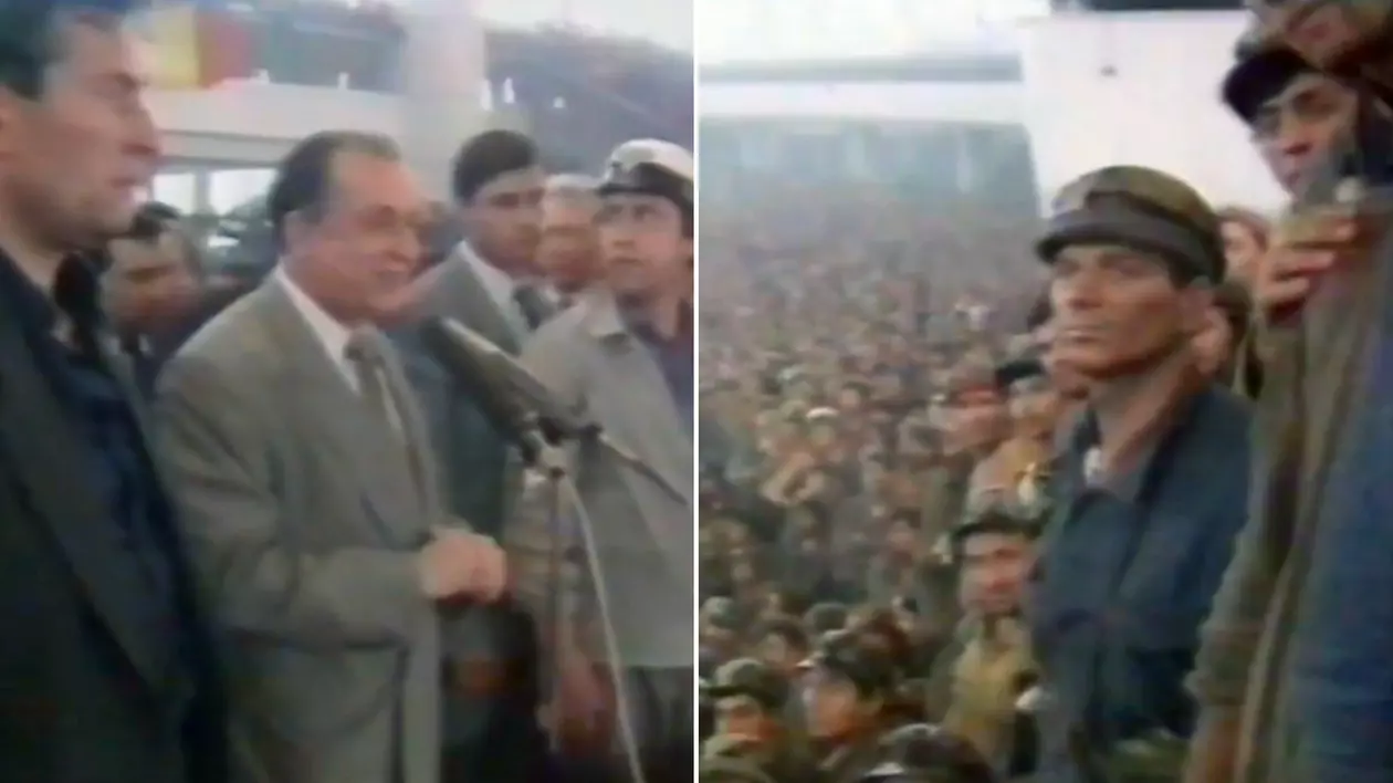 Iliescu si minerii