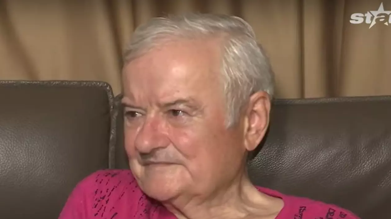 Irinel Columbeanu la azil, netuns și vizibil slăbit