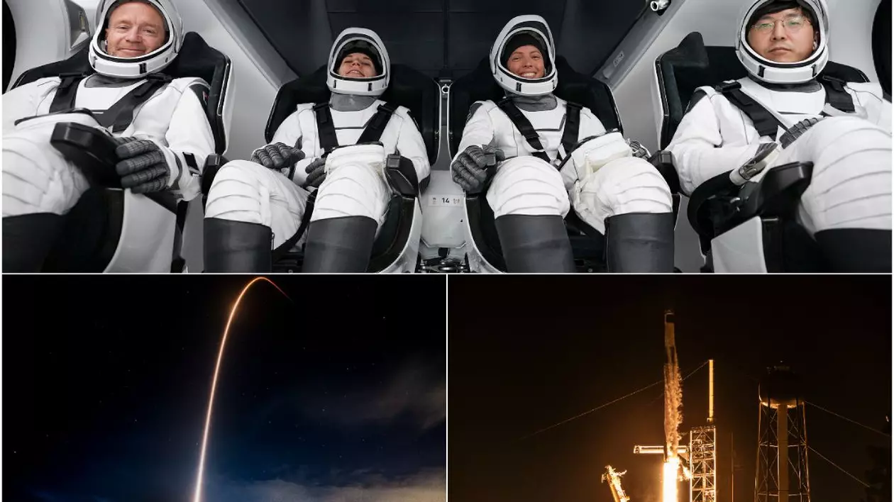 4 astronauți se pregătesc pentru o lansare istorica Fram2, Foto Space X