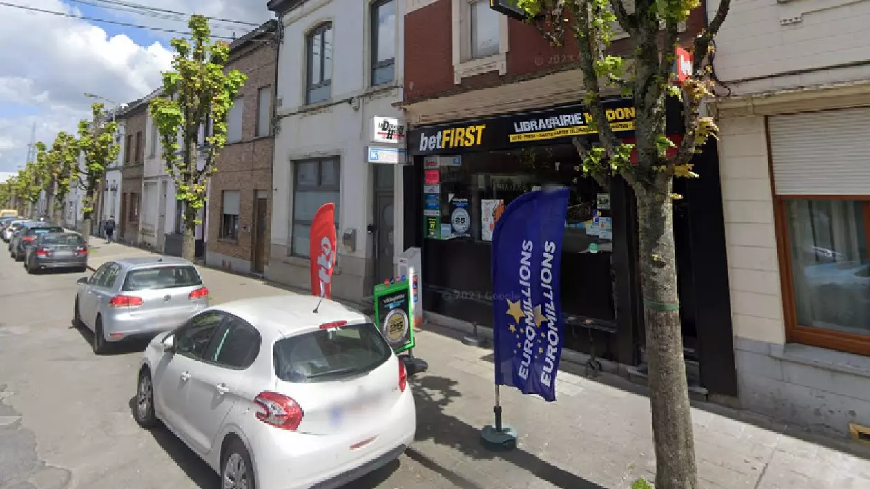 View de pe Google maps al străzii Rue des Forgerons, La Louvière, Belgia