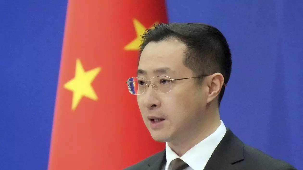 Lin Jian, purtătorul de cuvânt al diplomației chineze Foto: Profimedia
