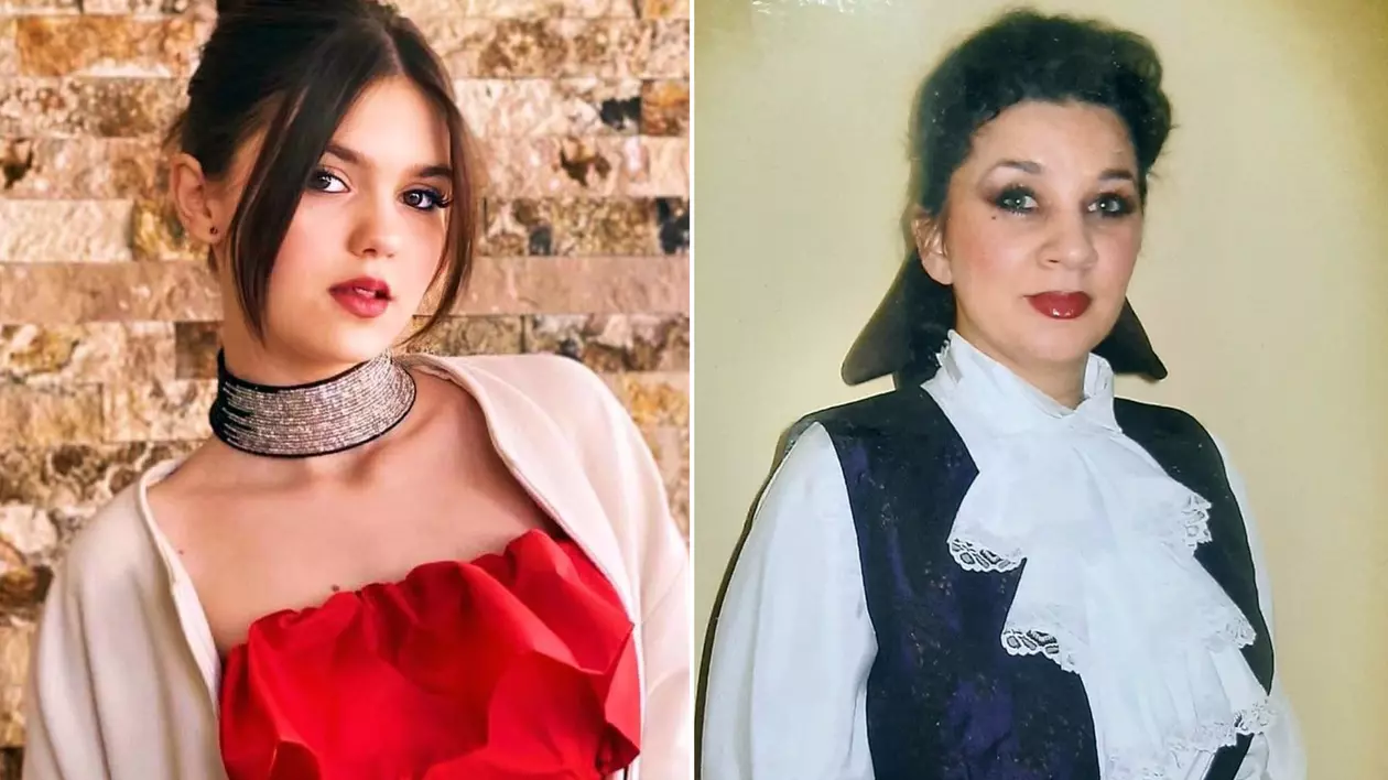 Maia Giotea si profesoara ei