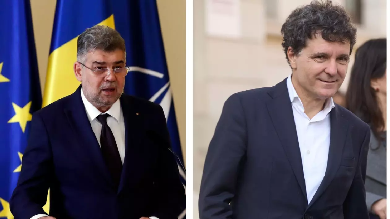colaj cu Marcel Ciolacu și Nicușor Dan