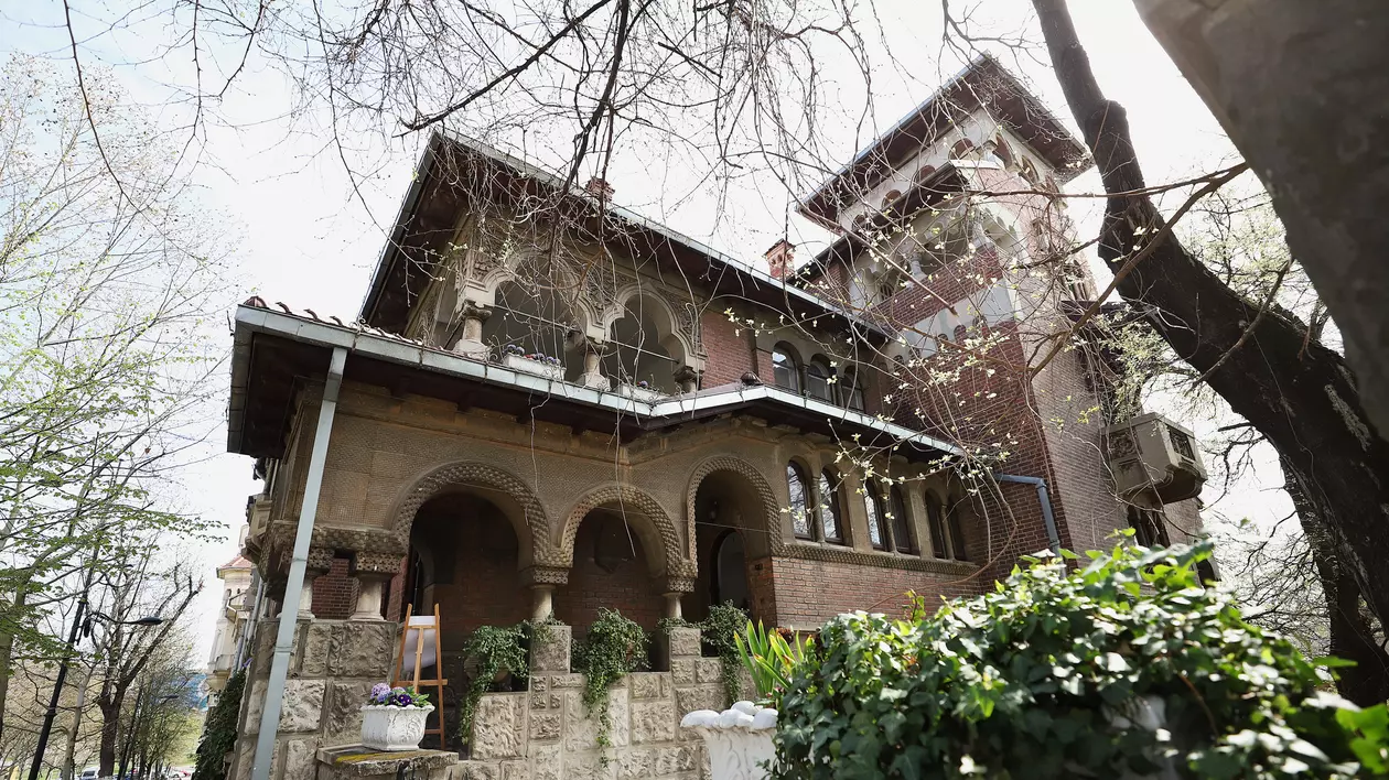 Vila Sacha Roman, actualul sediu al Corului Madrigal. FOTO: Dumitru Angelescu (Libertatea)