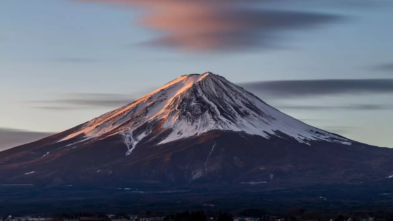 Poză cu Muntele Fuji