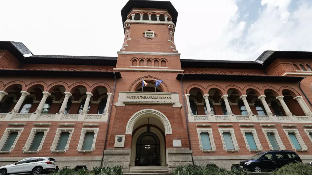 intrarea muzeului național al țăranului român, 26 aprilie 2025