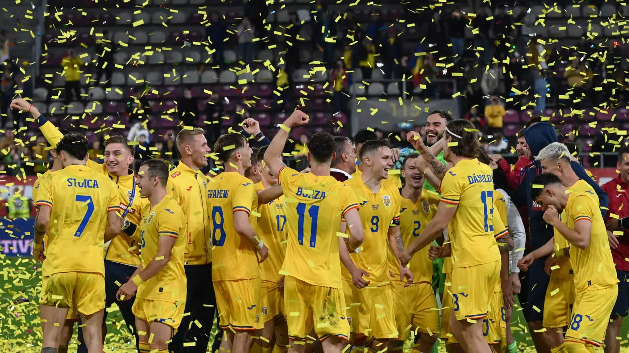 Cine transmite EURO 2025 U21 la TV în țara noastră. România e calificată la turneul final și joacă în iunie cu Italia, Spania și Slovacia
