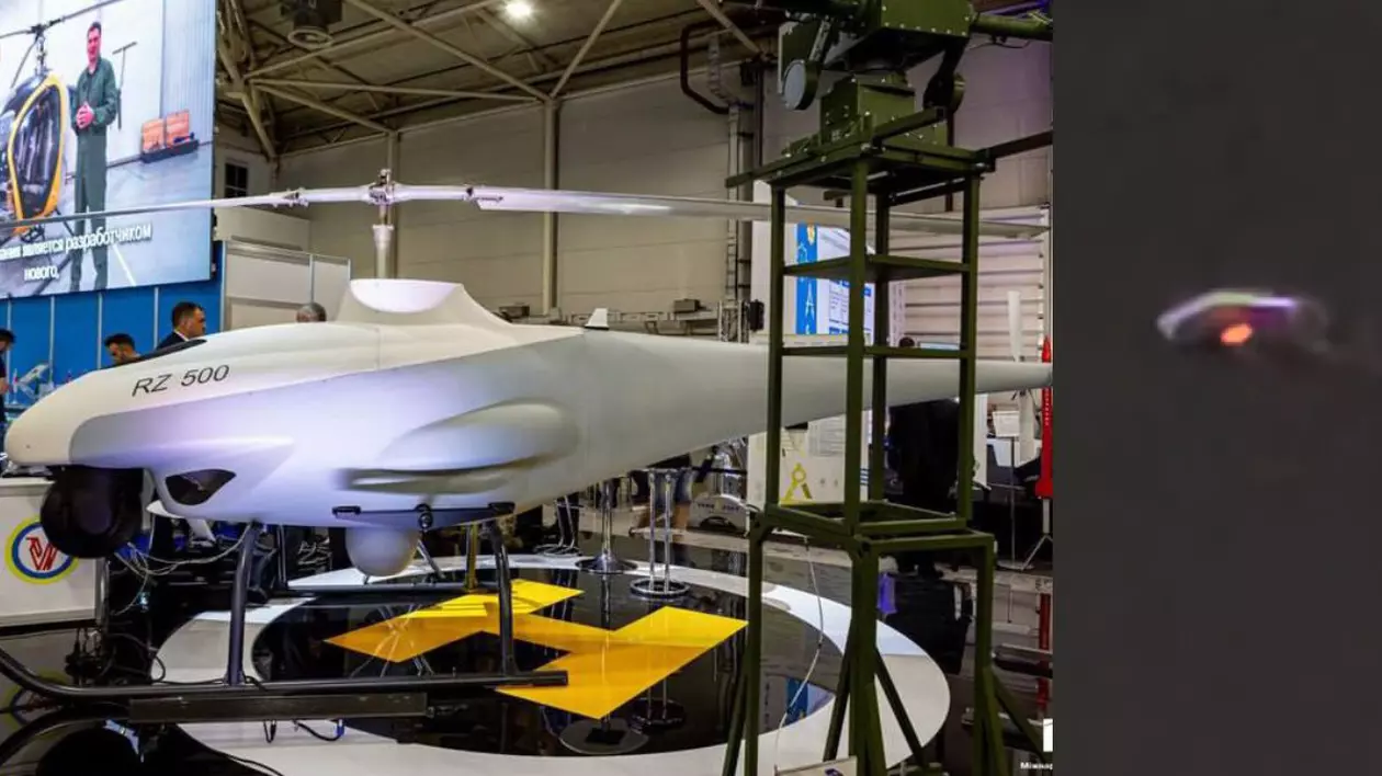 Ucraina a folosit pentru prima dată drone de tip elicopter într-un atac de noapte asupra Naro-Fominsk lângă Moscova. În pregătire, aceasta este o dronă ucraineană RZ-500.
