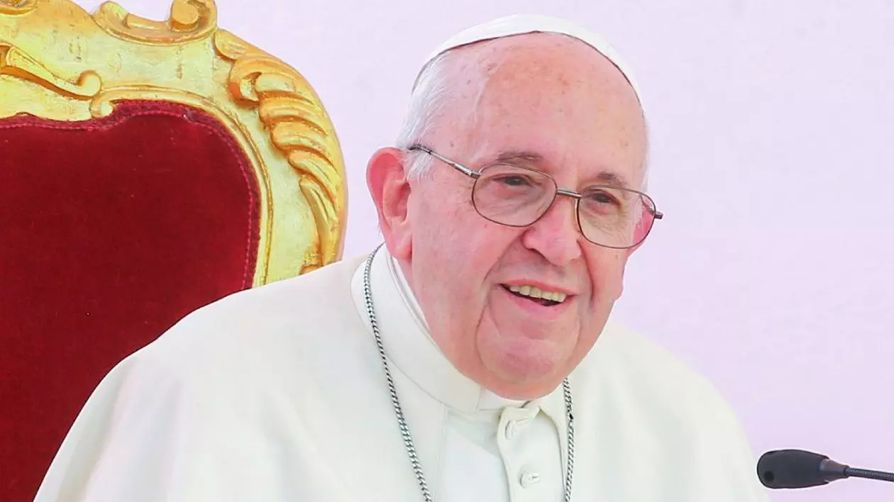 Imagine cu Papa Francisc