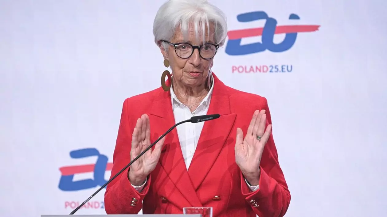 Polonia, Varșovia: Christine LAGARDE (Președintele Băncii Centrale Europene, BCE)