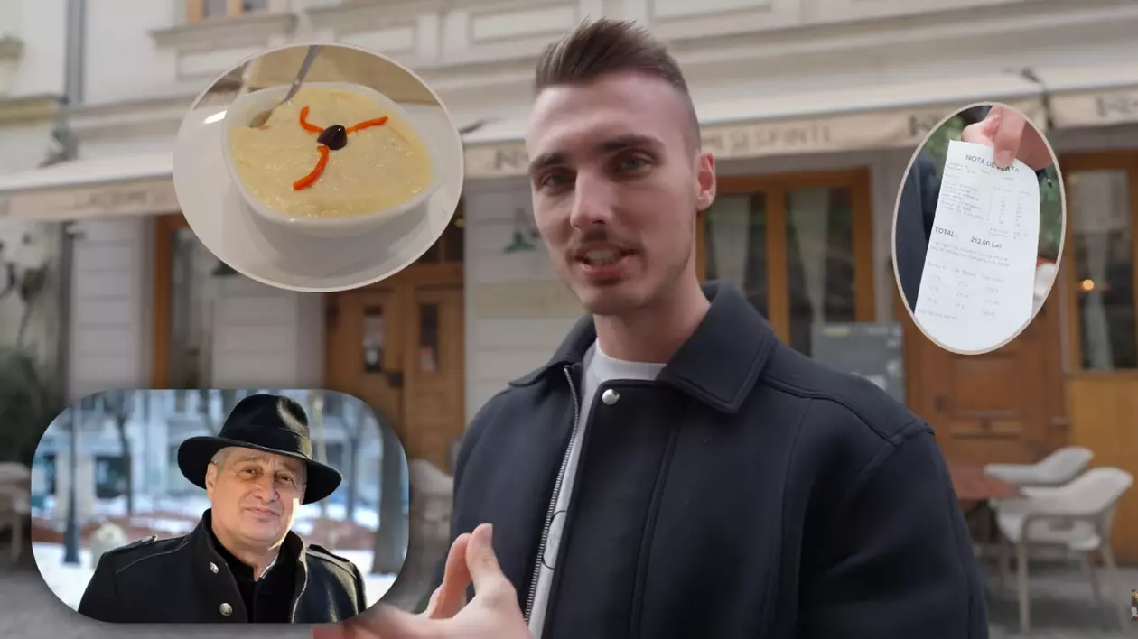 Matei Teodoru a mâncat în restaurantul lui Mircea Dinescu