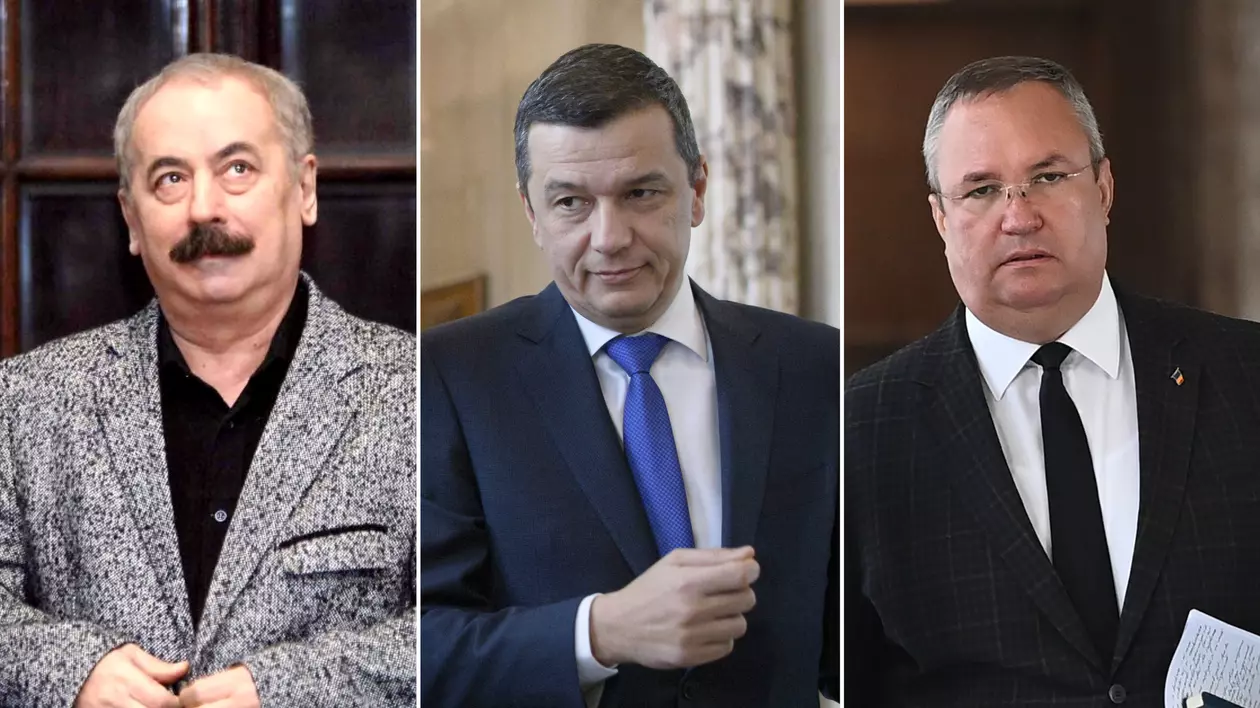 Radu vasile Sorin Grindeanu și Nicolae Ciucă