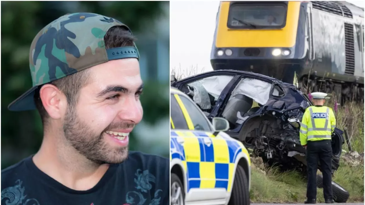 Afty, un rapper român din Vaslui a murit într-un accident cumplit, în Anglia. Mașina în care se afla a fost lovită de tren, la fața locului este poliția, 4 aprilie 2025