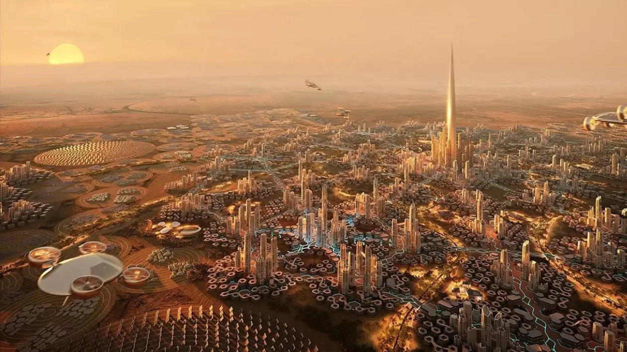 Saudiții plănuiesc cel mai înalt și costisitor zgârie-nori din lume.