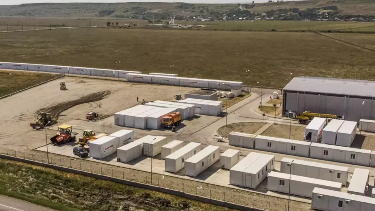 santier spital containere