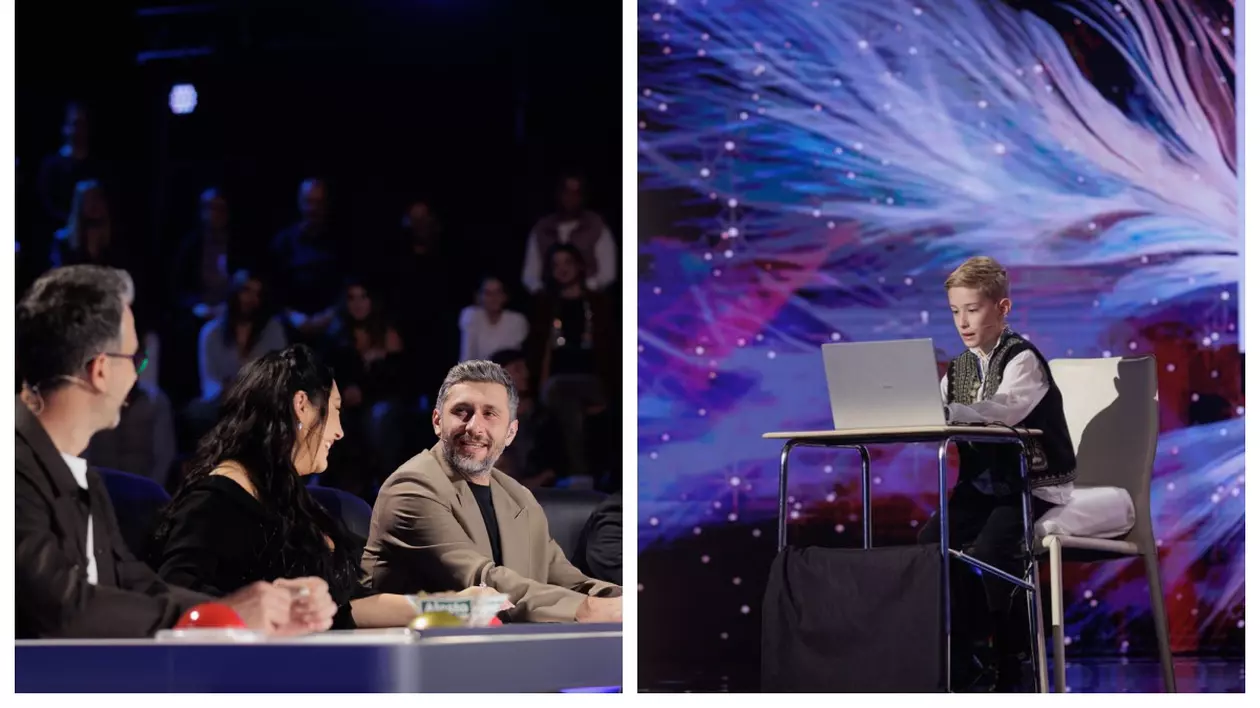Românii au talent 4 aprilie 2025. Ștefan Lemnaru, în vârstă de 9 ani, a lăsat juriul fără cuvinte, cu un număr de aritmetică mentală