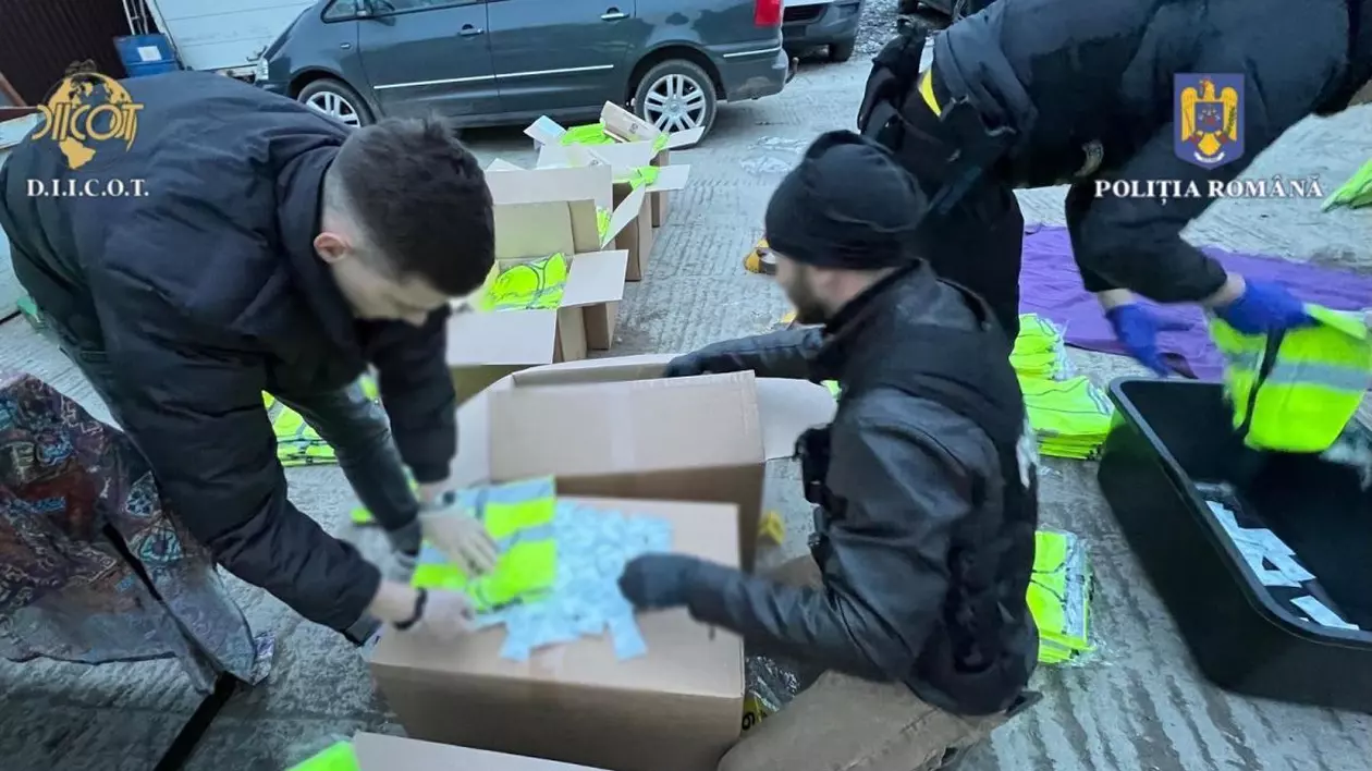 Polițiștii au indisponibilizat cantitatea de 20 kilograme ketamină de la un român care a introdus-o în țară într-un transport de obiecte de vestimentație